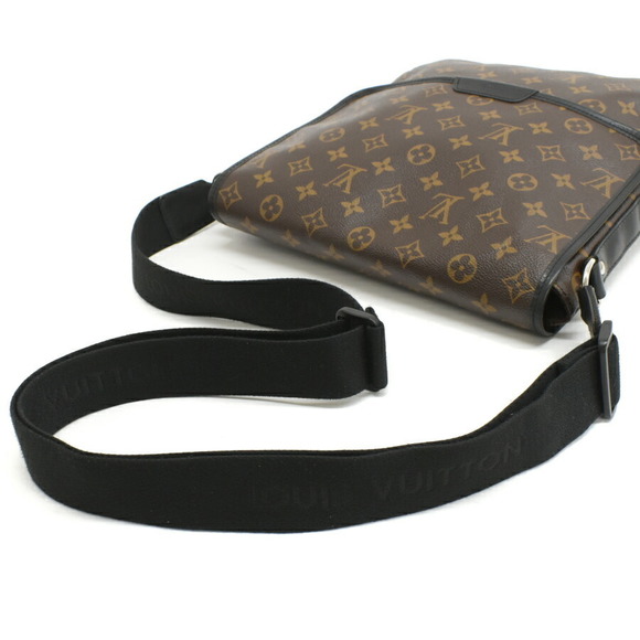 Louis Vuitton Monogram Crossbody MM Bass Macassar Brown Canvas - Picture 7 of 8
